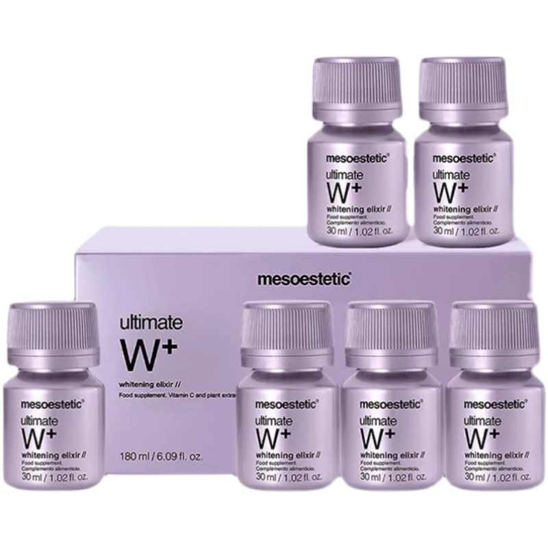 Mesoestetic Ultimate W+ Whitening Elixir Supplement (6 x 30ml)